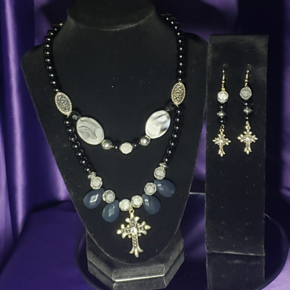 Beaded Choker Set